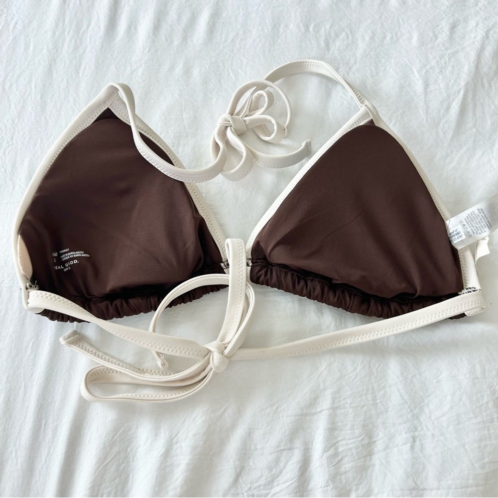 Aerie Wide Rib String Triangle Bikini - Picture 3 of 6